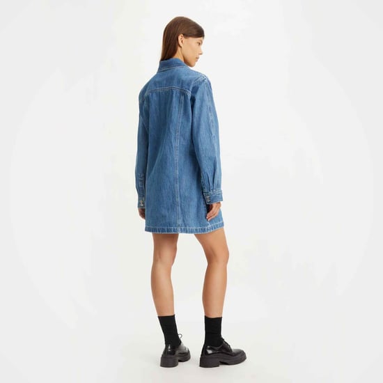 Women's Levis Shay Denim Dress in Denim - Image 2