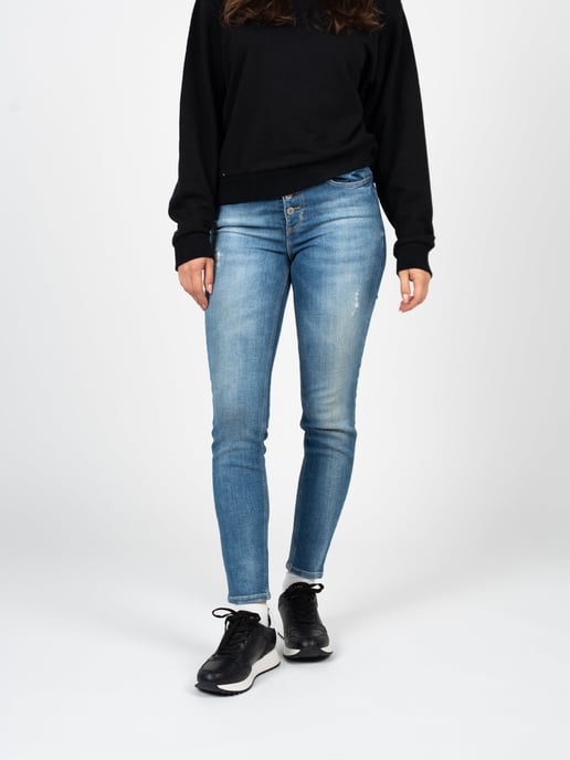 Guess Vaqueros Skinny de mujer azul - Image 3
