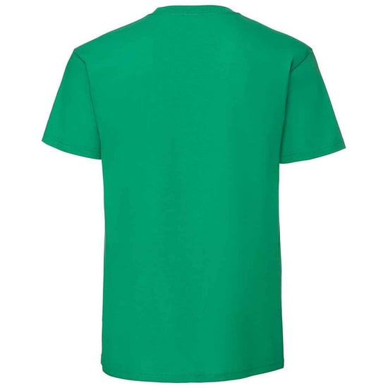 Fruit Of The Loom Mens Ringspun Premium T-Shirt (Kelly Green) - Image 2