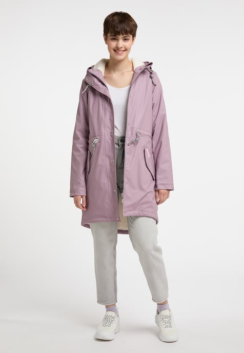 myMo raincoat with woven fur lining keepsudry - Image 4