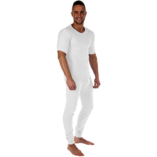 Regatta Mens Thermal Underwear Long Johns (White)