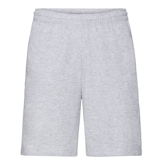 Fruit of the Loom Unisex Adult Lightweight Shorts (Heather Grey) - Image 1