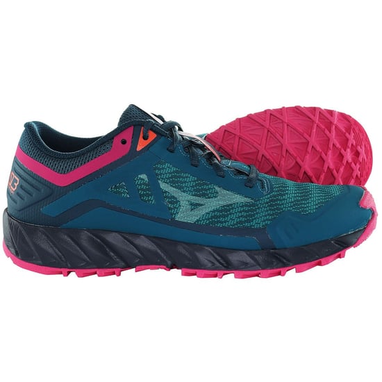 Zapatillas Running Mizuno Wave Ibuki 3 Trail Mujer Azules - Image 3