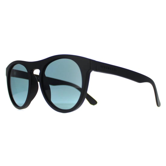 Gafas de sol Serengeti Kingman SS572004 negro mate saturn polarizado azul petrÃ³leo - Image 2