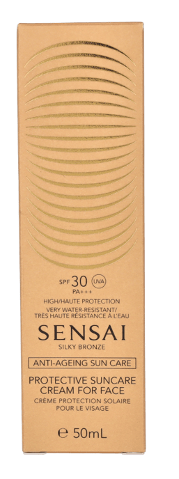Sensai Silky Bronze Sun Care Cream For Face SPF30 50 ml - Image 2
