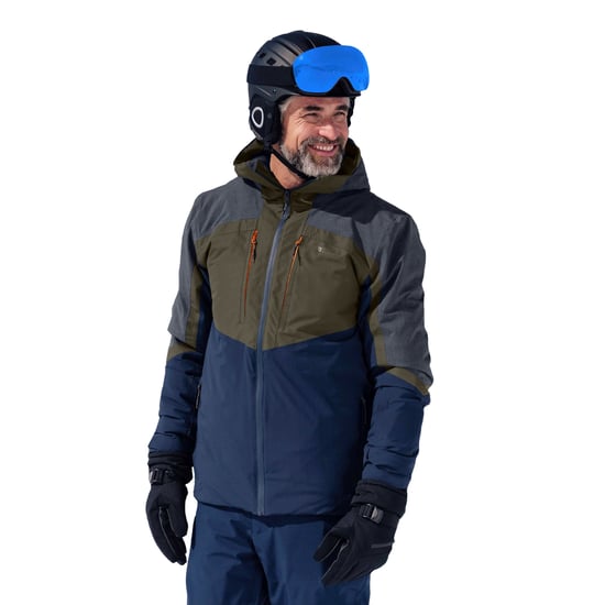 Mountain Warehouse Mens Anton Waterproof Ski Jacket (Khaki Green) - Image 6