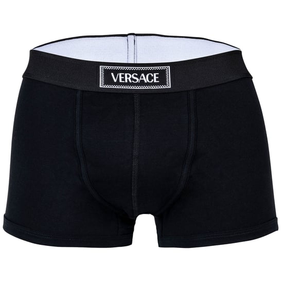Versace Short Trunk Jersey Cotton Topeka+Elastic Canete Logo  Boxer Shorts - Image 1