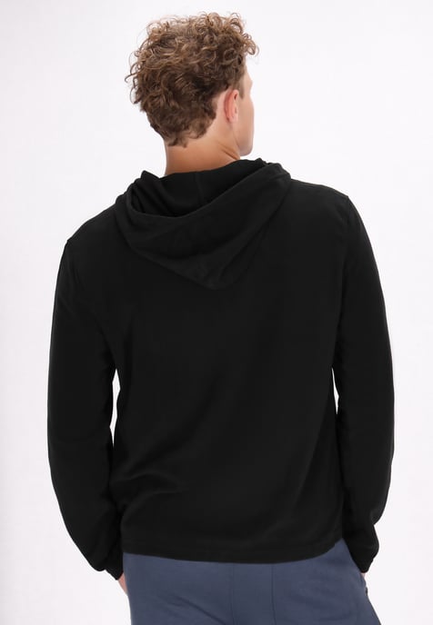 Mo fleece jacket Men black - Image 4