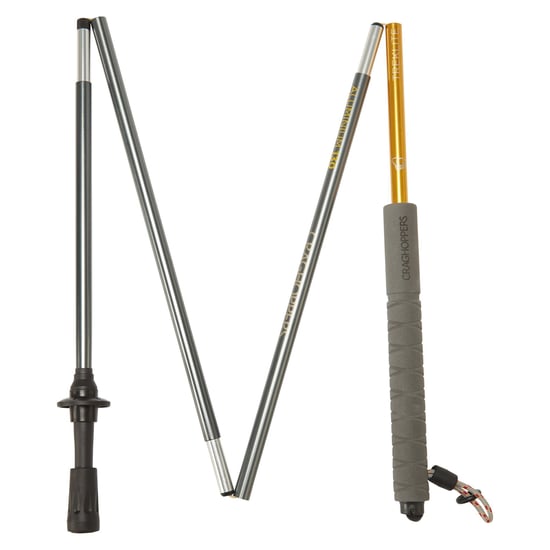 Craghoppers Treklite Compact Trekking Poles (Anodised Yellow/Anodised Grey) - Image 3