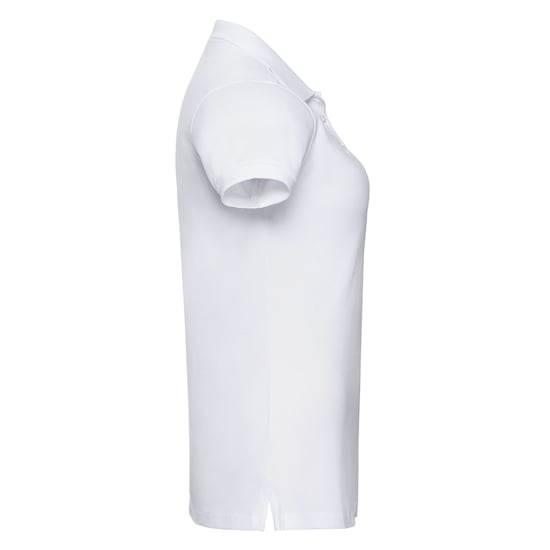 Russell Womens/Ladies Pique Polo Shirt (White) - Image 3