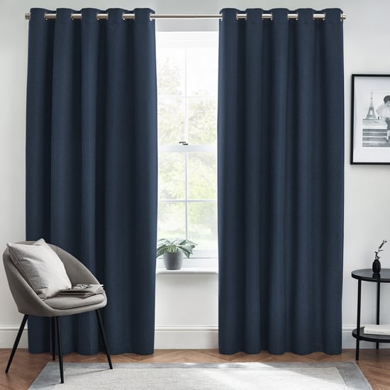 Cortinas Ojal Opacas Dawn Black - Image 2