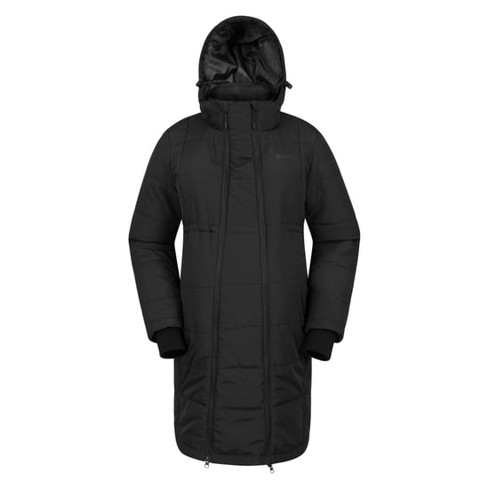 Mountain Warehouse Womens/Ladies Amethyst Long Maternity Padded Jacket (Black) - Image 1