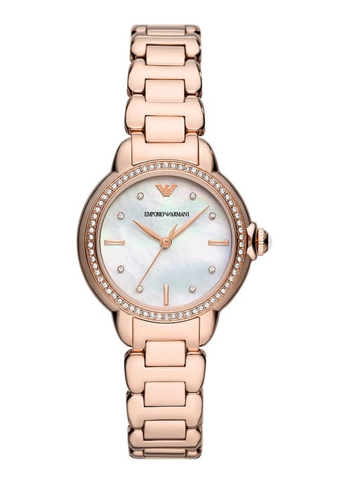 Emporio Armani Reloj de mujer Cuarzo rosa - Image 1