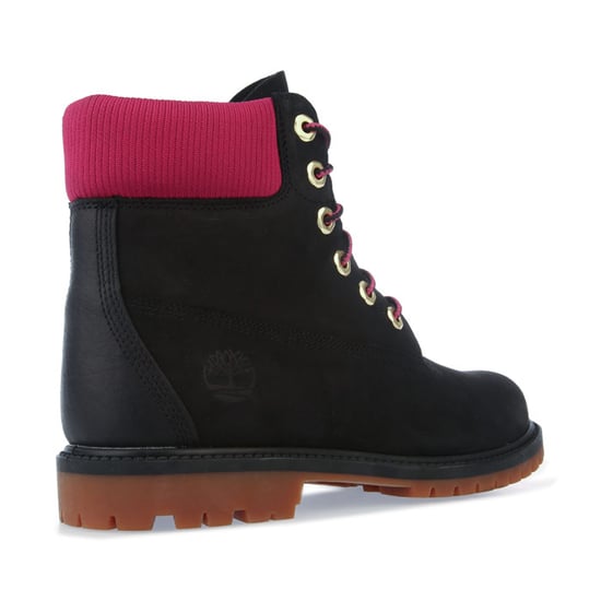 Botas Timberland Heritage Cupsole de 6 pulgadas para mujer en negro - Image 3