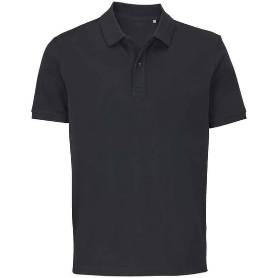 SOLS Unisex Adult Pegase Polo Shirt (Black) - Image 1
