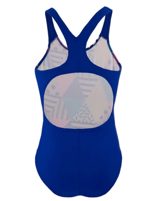 Speedo DazzleBloc Splashback Multicoloured Juniors Swimsuit - Image 2