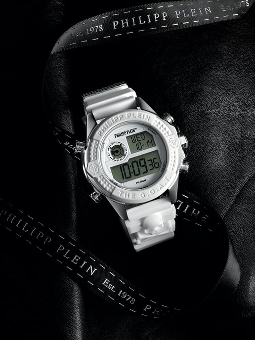 Philipp Plein The G.o.a.t. Unisex's White Watch PWFAA0121 - Image 3