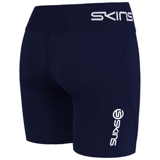 Skins Series-1 Womens Navy Half Tights Shorts - Image 2