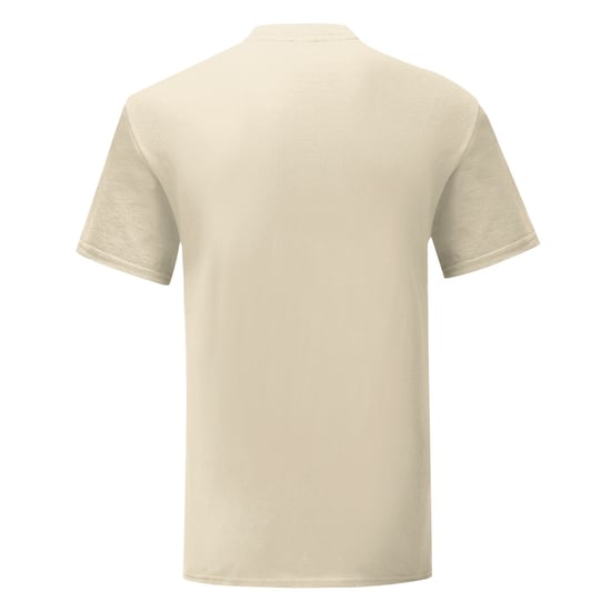 Fruit Of The Loom Mens Iconic T-Shirt (Pack of 5) (Natural) - Image 2
