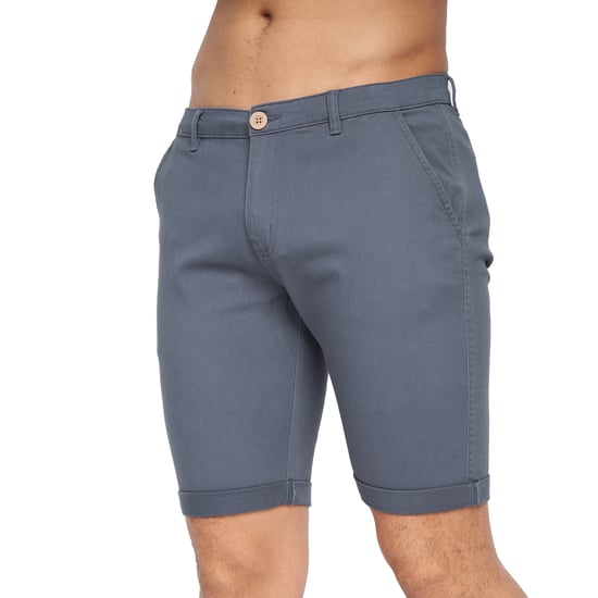 Crosshatch Mens Sinwood Chino Shorts (Petrol) - Image 6