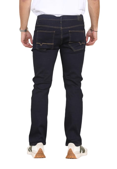 MYT Vaqueros de pierna recta para hombre Denim hiperelástico en índigo - Image 2
