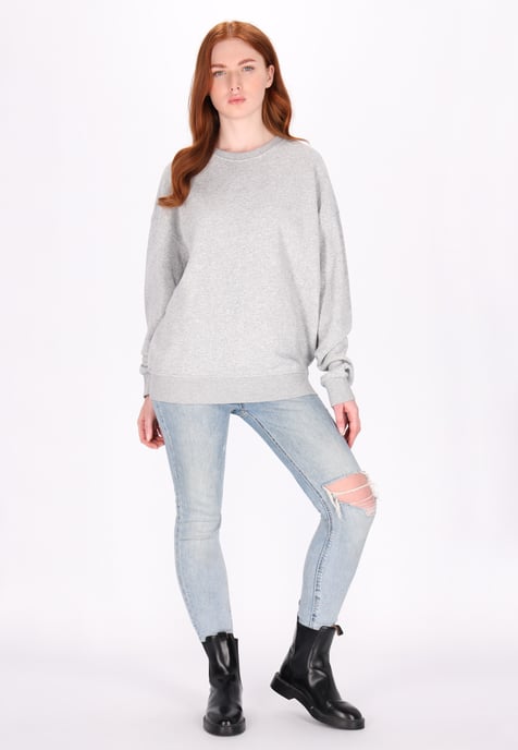 Dreimaster Sweatshirt women Grey melange - Image 2