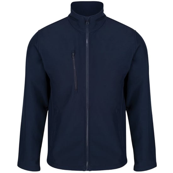 Regatta Professional Mens Ablaze Three Layer Soft Shell Jacket (Navy/Navy)