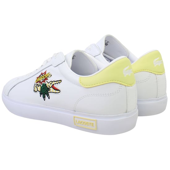 Lacoste Powercourt 222 7 CFA Womens White Trainers - Image 2