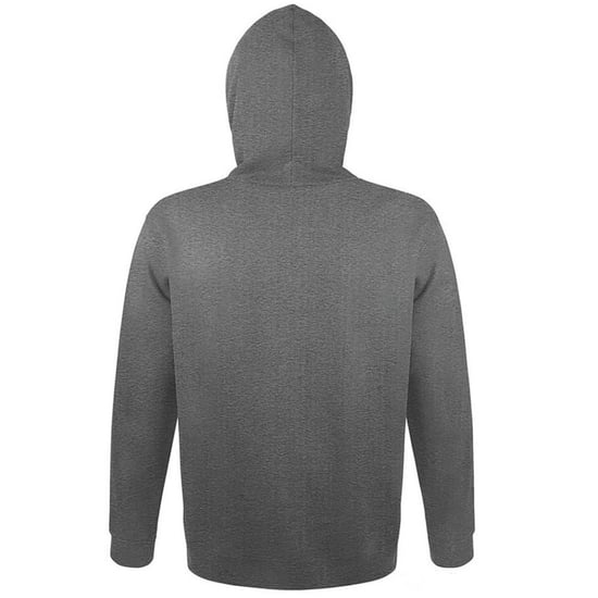 SOLS Snake Unisex Hooded Sweatshirt / Hoodie (Charcoal Marl) - Image 2