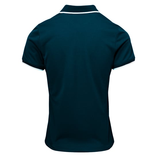 Premier Womens/Ladies Coolchecker Contrast Pique Polo Shirt (Navy/White) - Image 2