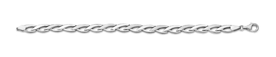 Orphelia Women's 925 Sterling Silver Set: Chain + Bracelet - Silver SET-042 - Image 3