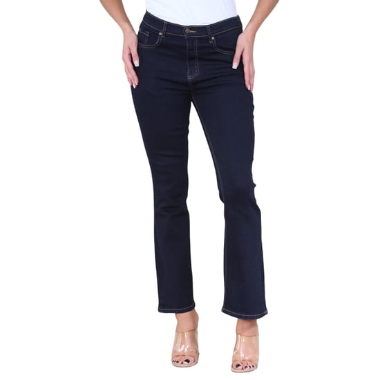 Vaqueros Magic Shaping High Waisted Slim Flare Leg de color índigo para mujer - Image 1
