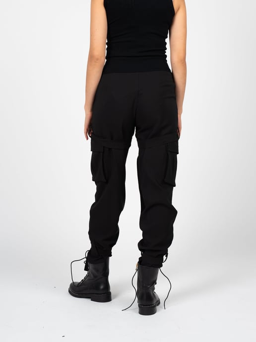 La Haine Inside Us Trousers Cargo Woman's Black