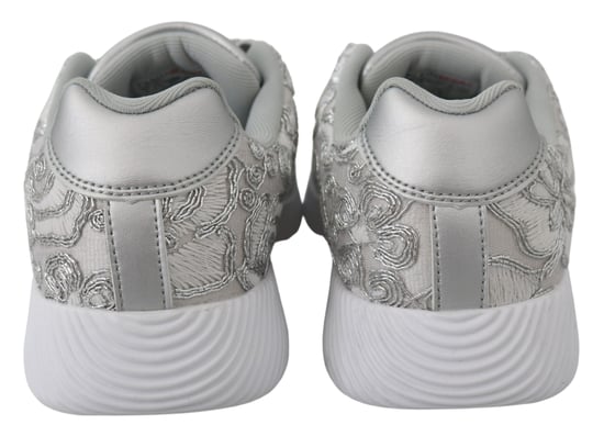 Zapatillas Joice Deportivas de Poliéster Plateadas para Mujer Plein Sport - Image 4