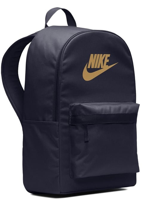 Mochila NIKE Unisex Heritage - Bolsa 2.0 Negra con Logotipo Dorado - Image 3
