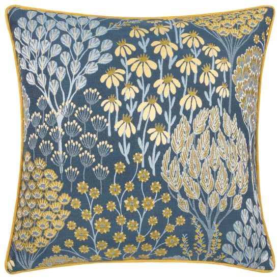 Wylder Nature Ophelia Floral Jacquard Cushion Cover