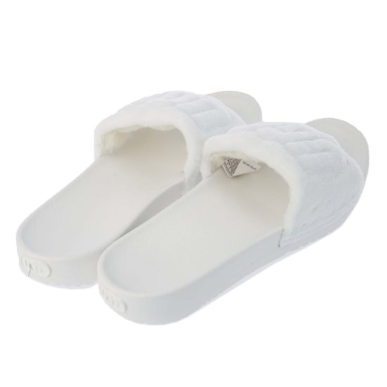 Women's Ugg Mahalia Slide Sandals in White - Image 2