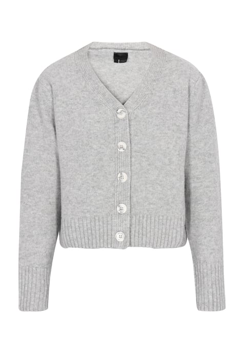 Dreimaster Cardigan women Grey melange - Image 1