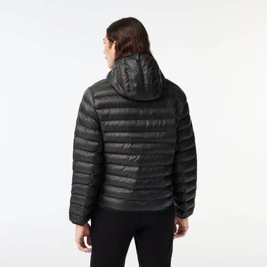 Lacoste Mens Hooded Puffer Jacket - Image 3