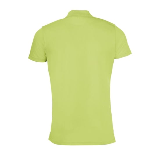 SOLS Mens Performer Short Sleeve Pique Polo Shirt (Apple Green) - Image 2