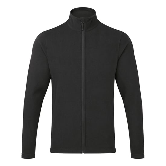 Premier Mens Recyclight Full Zip Fleece Jacket (Black) - Image 1
