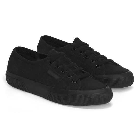 Superga Unisex Adult 2750 Cotu Classic Vegan Trainers (Total Black) - Image 1