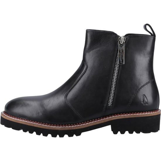 Hush Puppies Grace Zip Suede Women's Black Boots - Image 5
