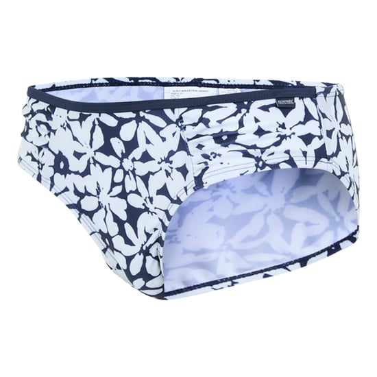 Regatta Womens/Ladies Aceana Large Floral Bikini Bottoms (Navy/White) - Image 3