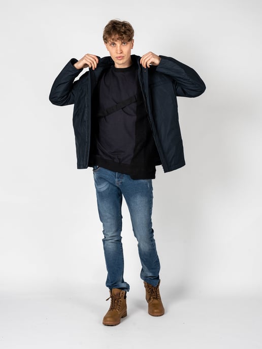 Geox Chaqueta Vincit del hombre azul oscuro - Image 5