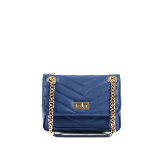 19V69 Italia Womens Handbag Blue 10507 SAUVAGE BLUETTE