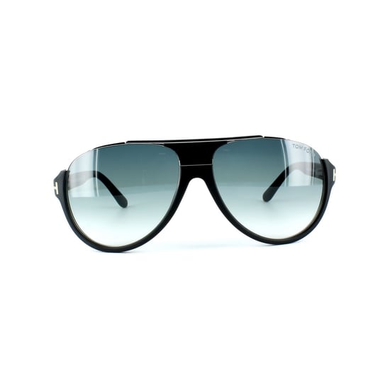 Gafas de sol Tom Ford 0334 Dimitry 02W Negro Mate Gradiente Azul Gris - Image 1