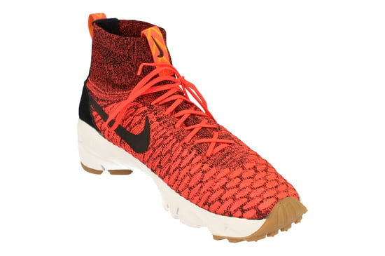 Nike Air Footscape Magista Flyknit Mens Red Trainers - Image 4