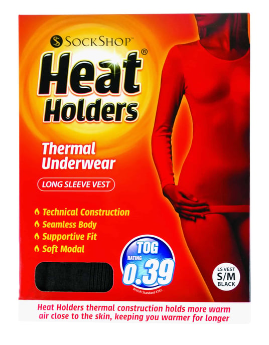 Heat Holders - Camiseta Térmica de Algodón para Damas de Manga Larga - Image 2