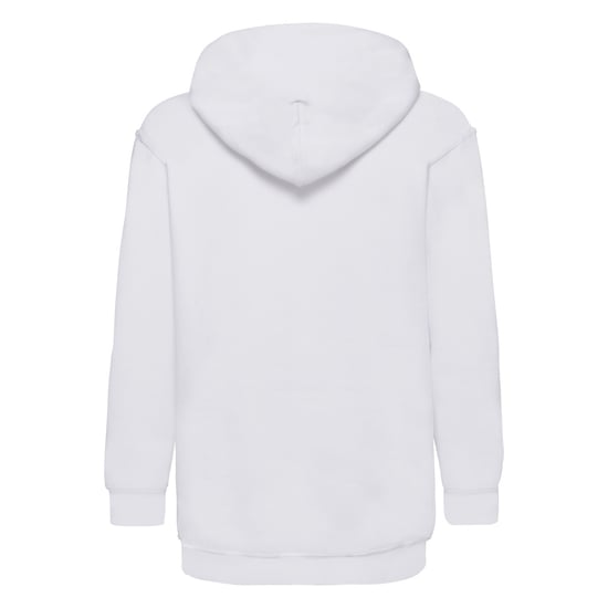 Fruit of the Loom Childrens/Kids Classic Heather Hooded Sweatshirt (White) - Image 2